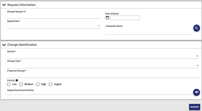 change request form project management