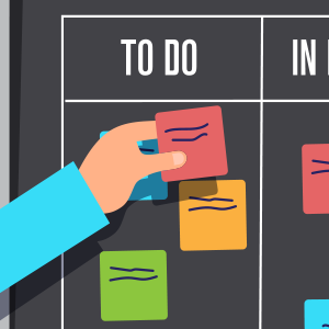 managing projects with kanban