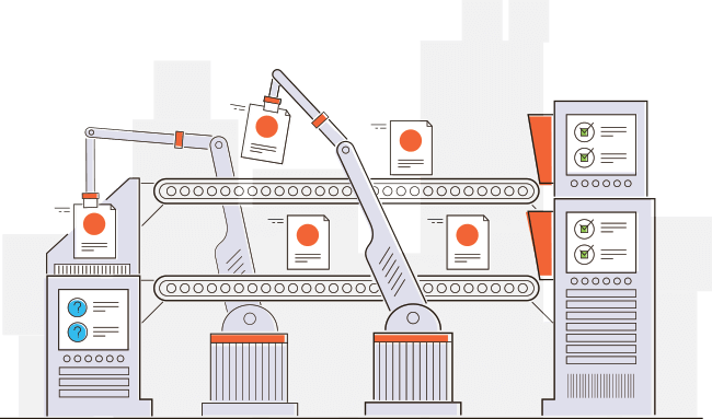 document approval system illustrated machine